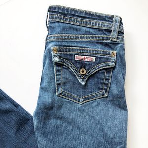 $20 Hudson Jeans Back Flap Pocket Medium Wash